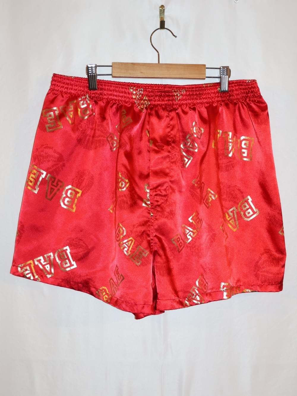 Satin "BAE" Sleepwear Shorts